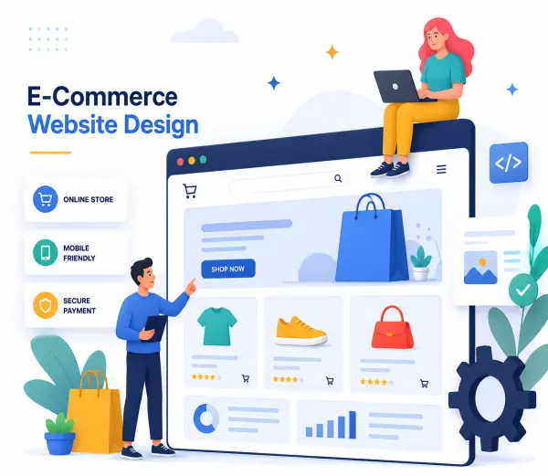 E- Commerce Website Design in Ranchi