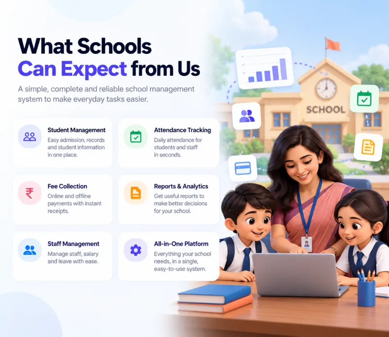 Administration Software for Schools in Ranchi, Bokaro, Jamshedpur, Jharkhand